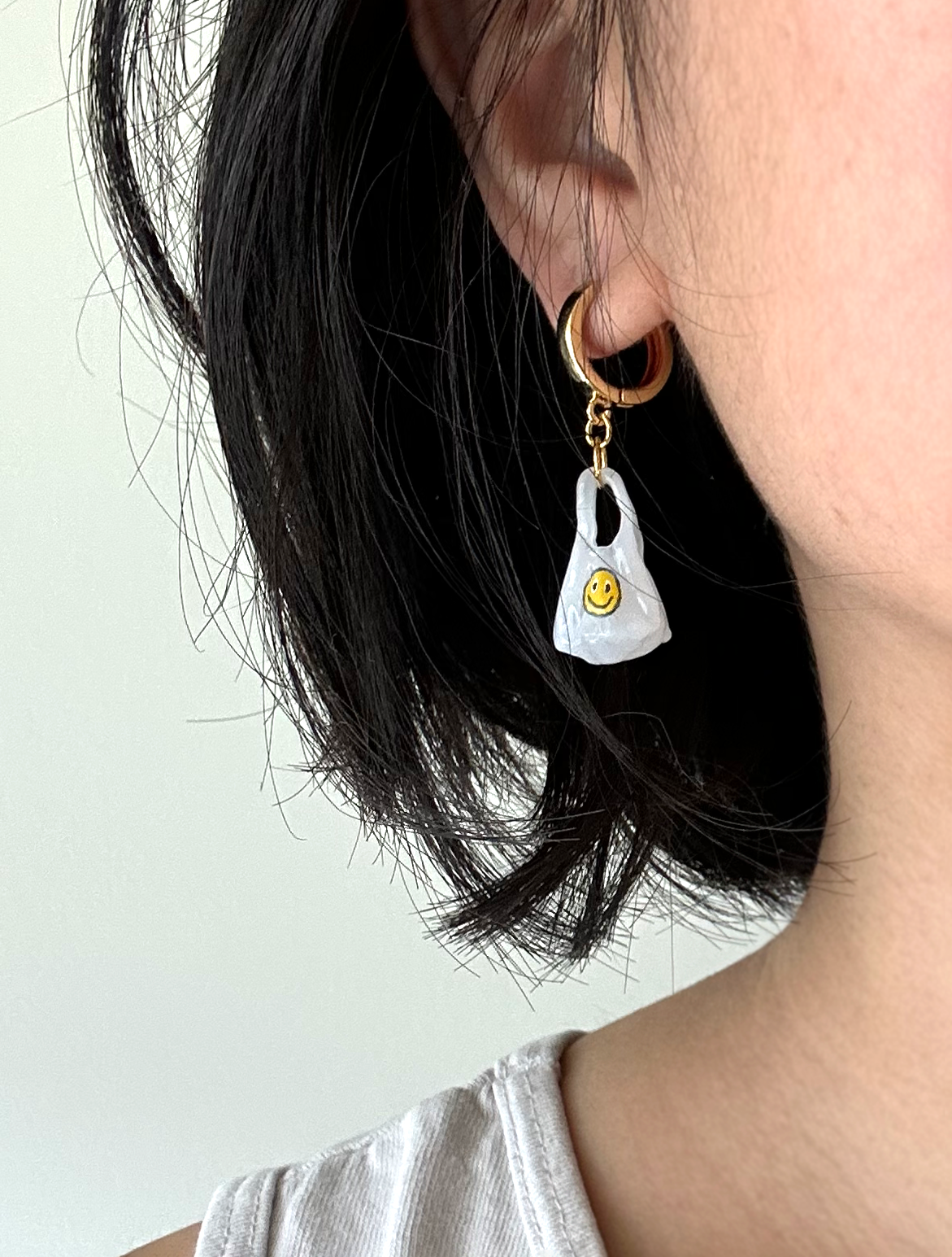 Shopping Bag Hoops