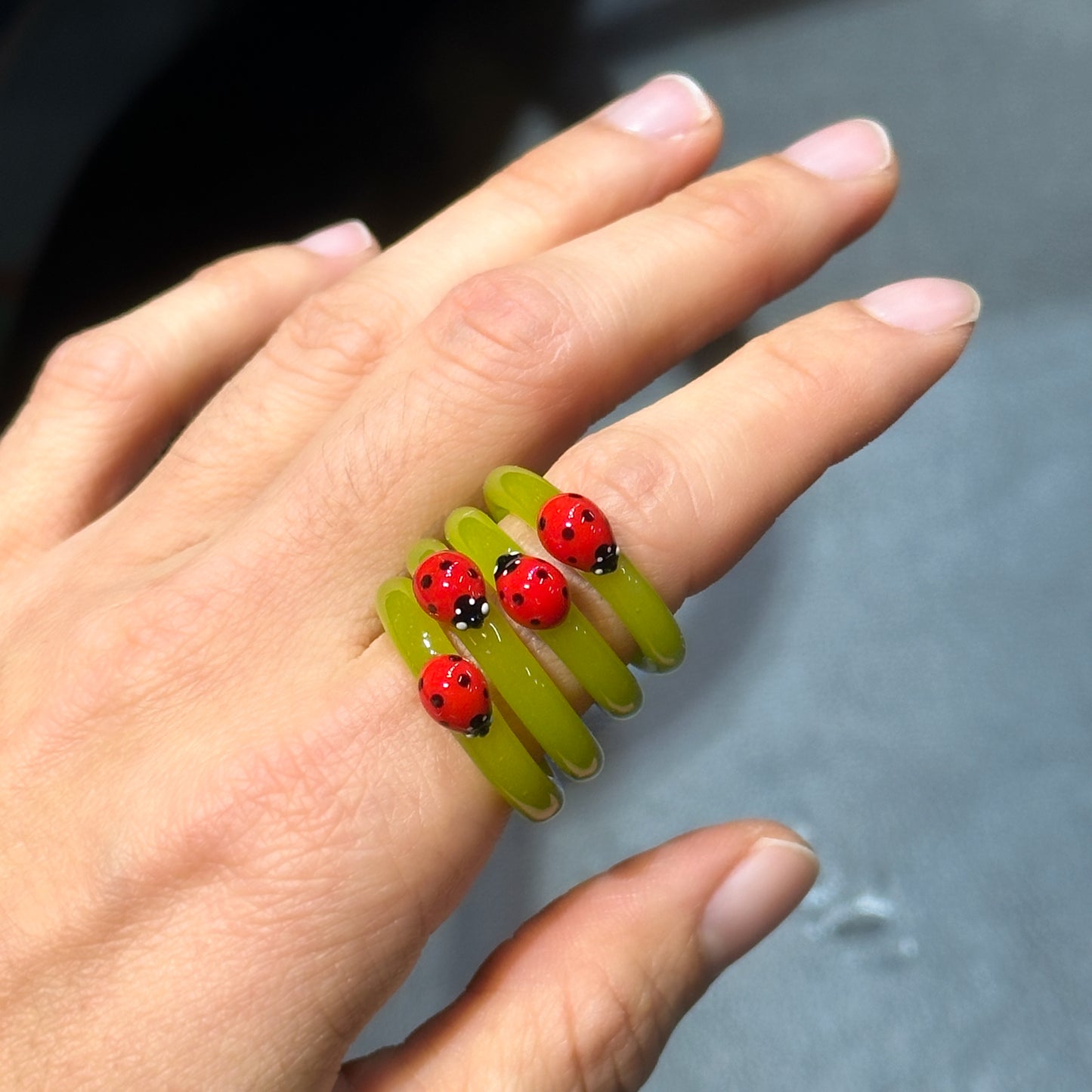 Lucky Ladybug Ring