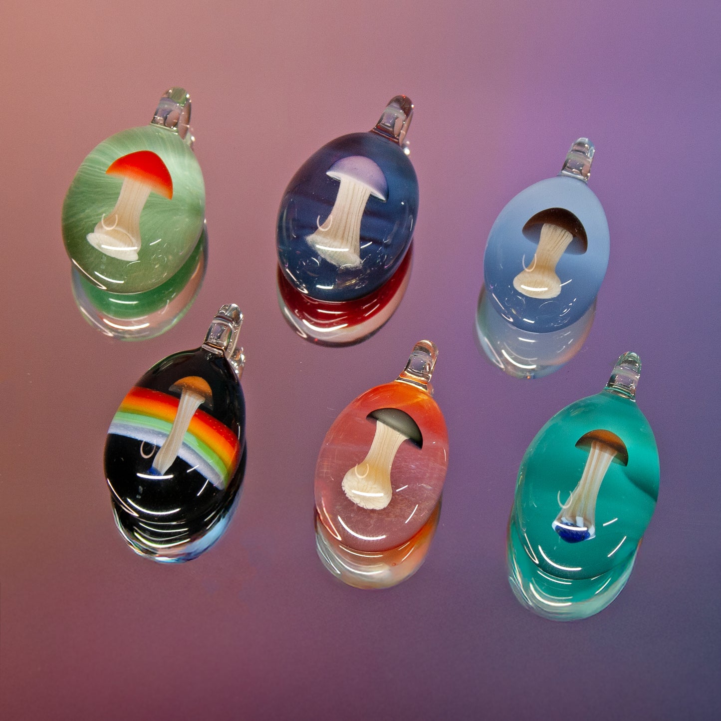 Mushroom Drop Pendant