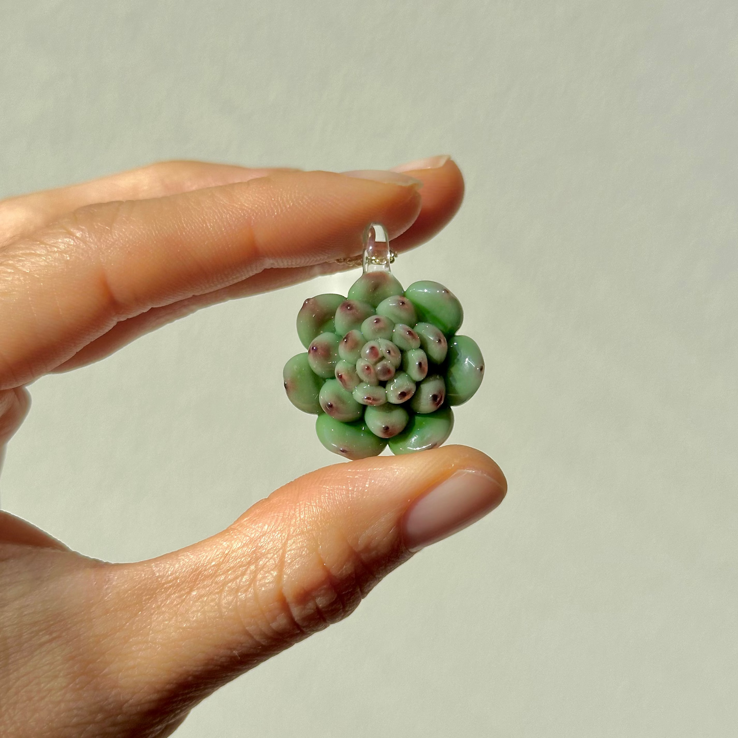 Rosette Succulent Pendant