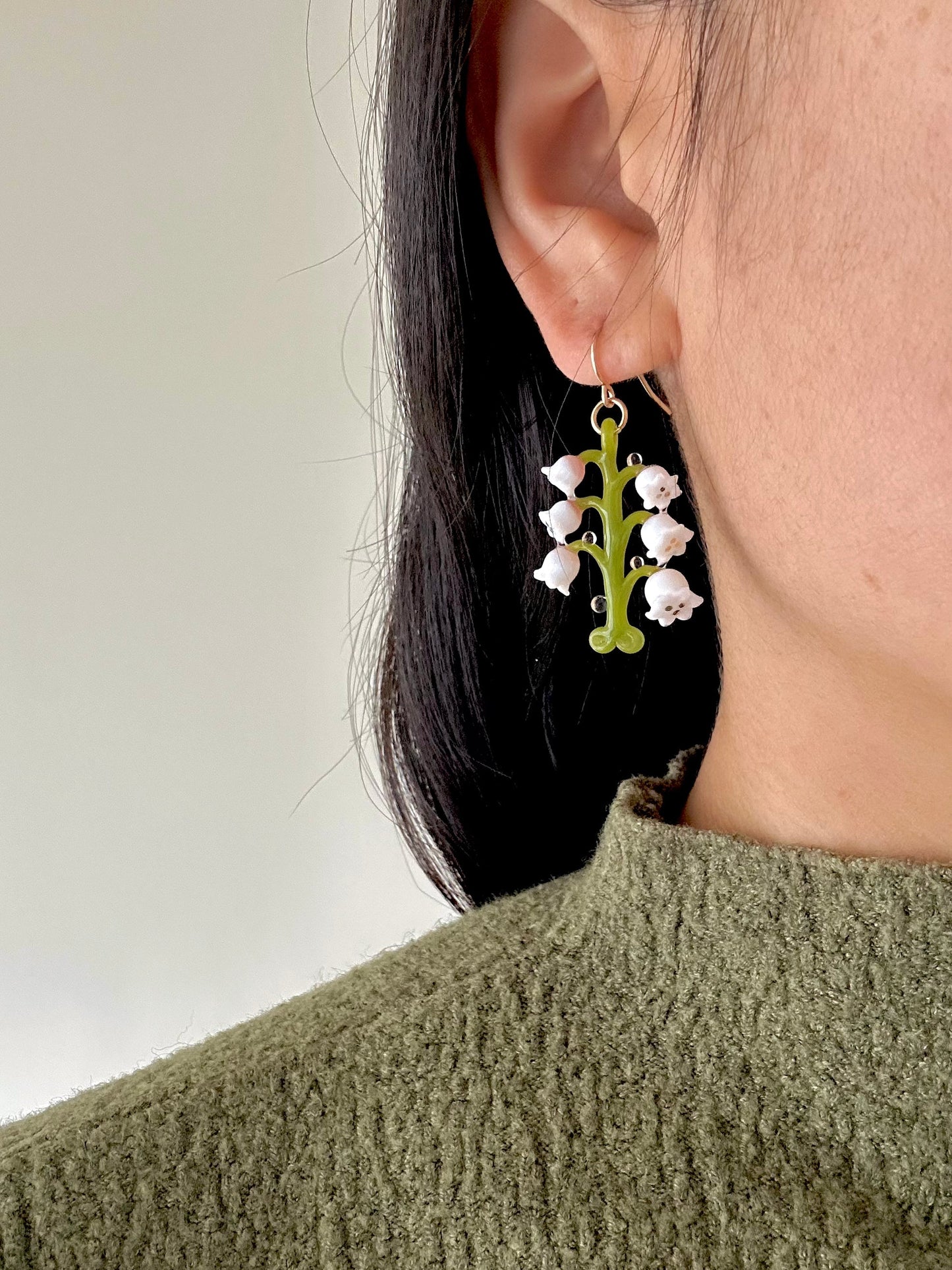 Lily of the Valley Earrings