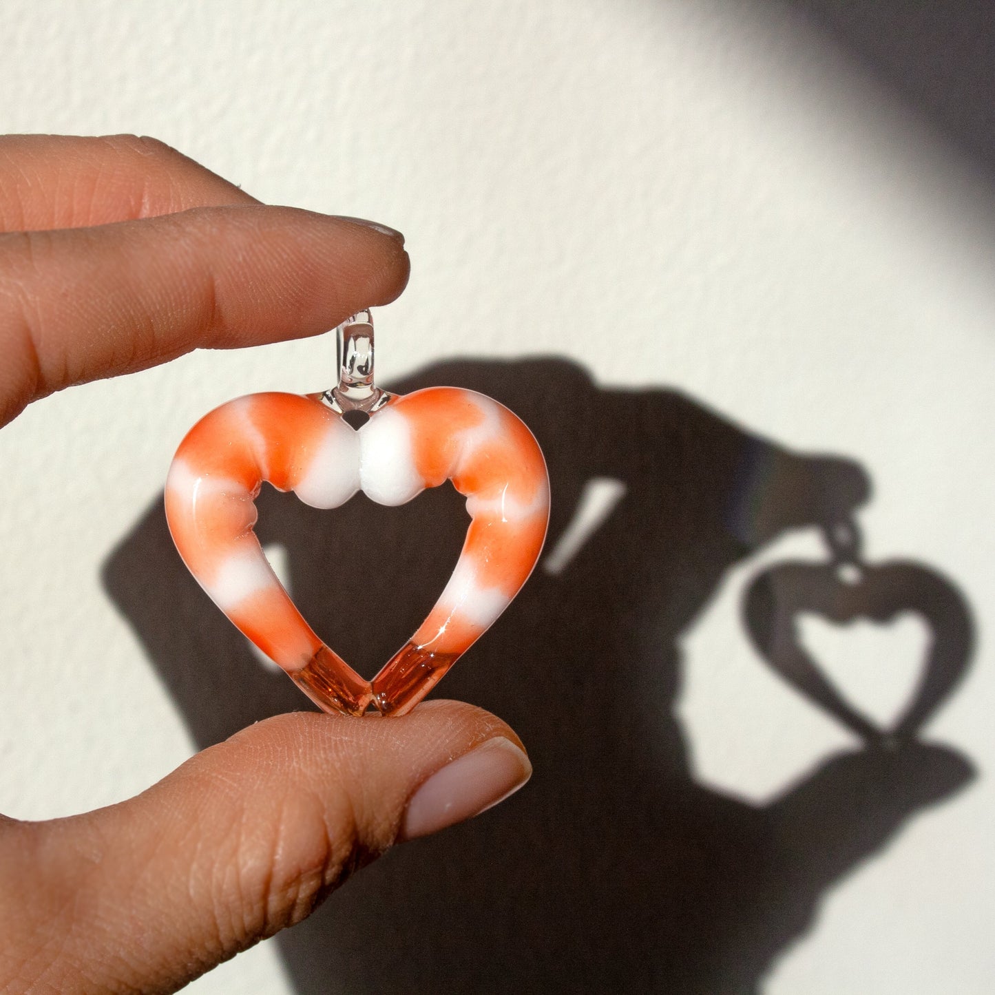 Double Shrimp Love Pendant