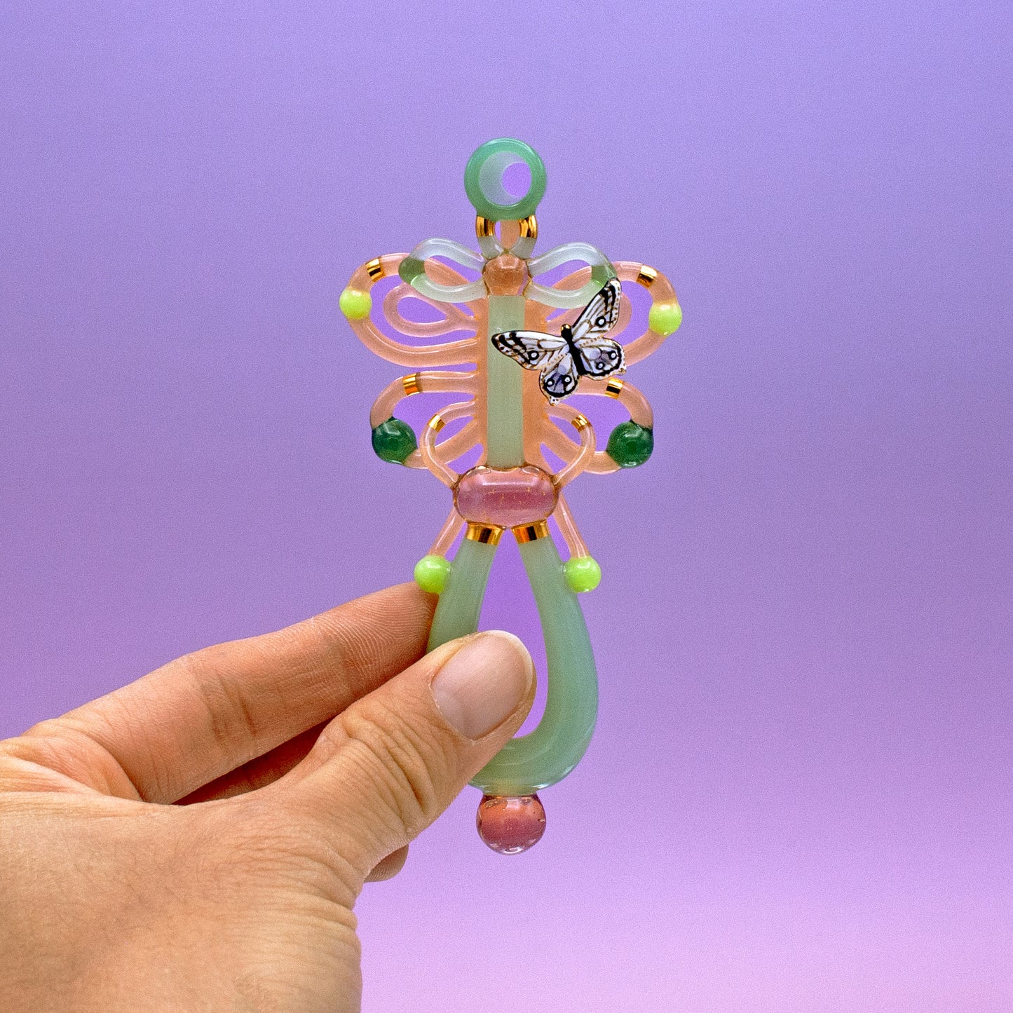 Chinese Butterfly Knot Holder