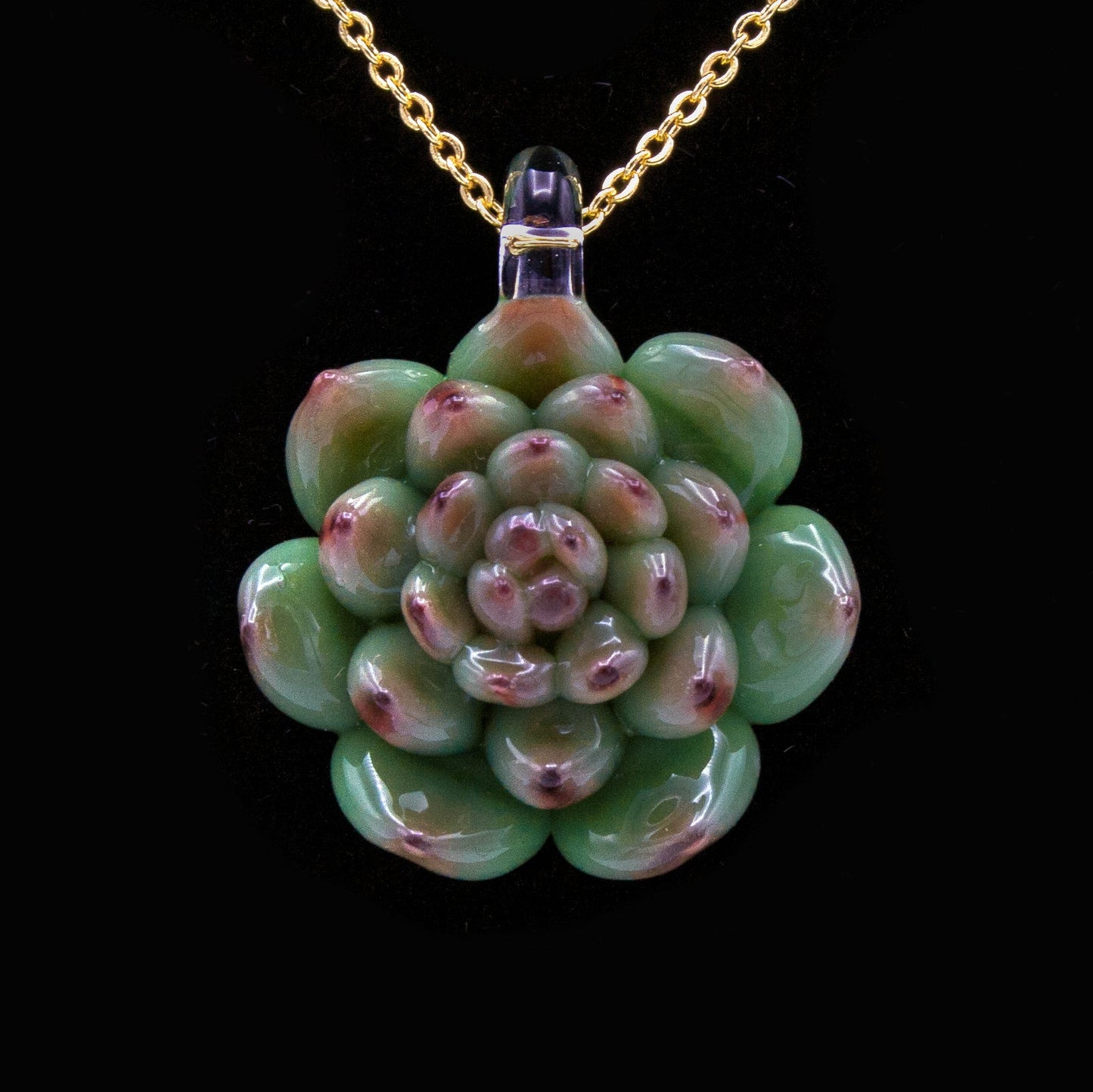 Rosette Succulent Pendant