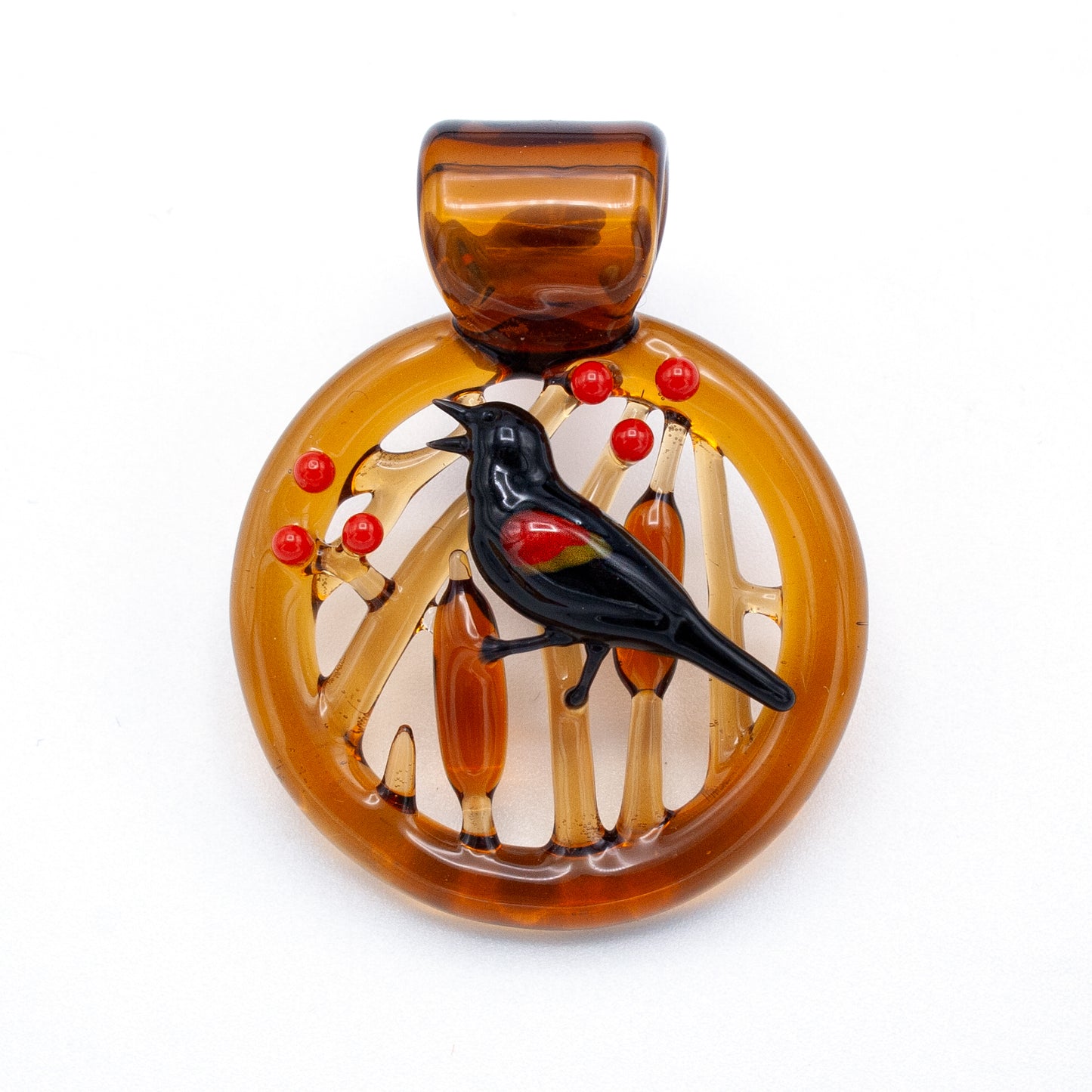 Red-winged Blackbird Pendant