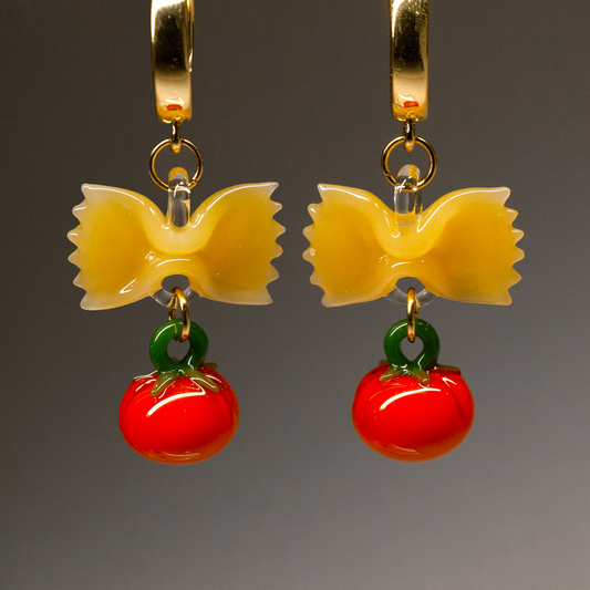 Farfalle Pasta & Tomato Hoops