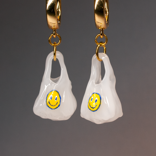 Shopping Bag Hoops