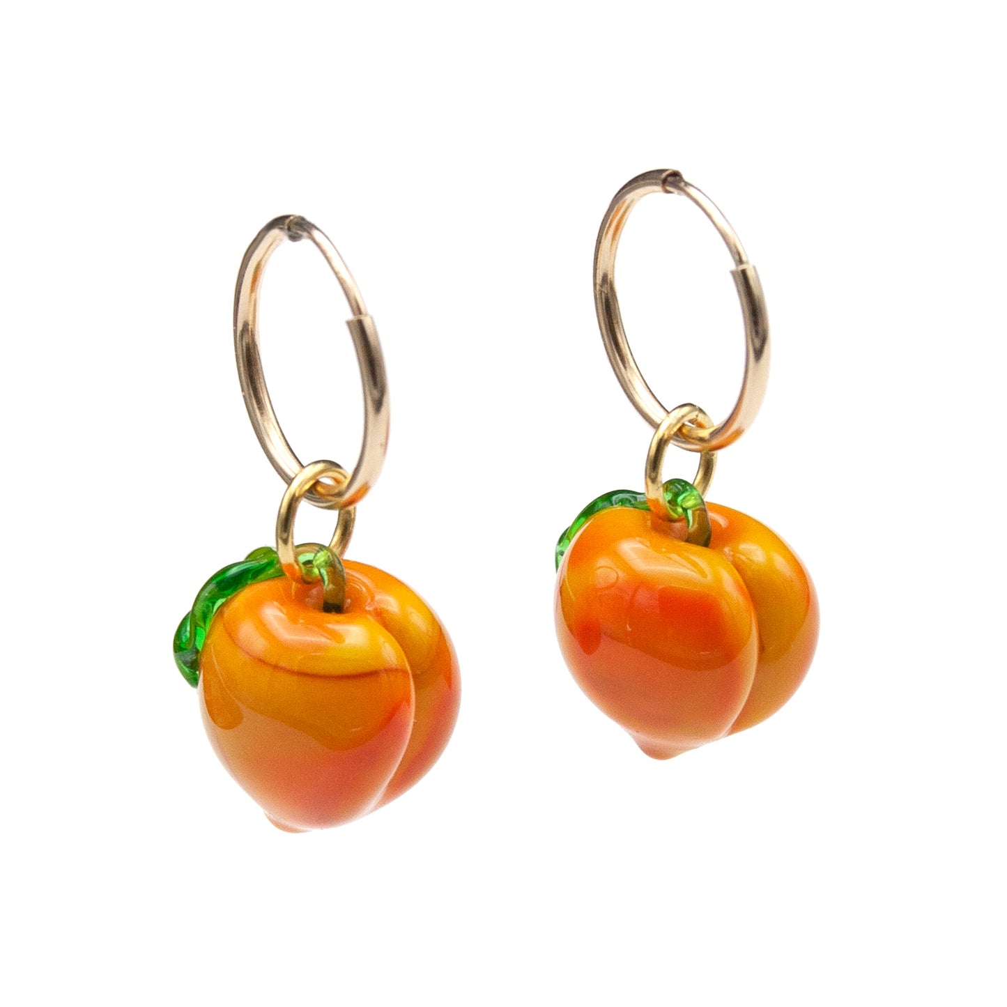 Lucky Peach Earrings