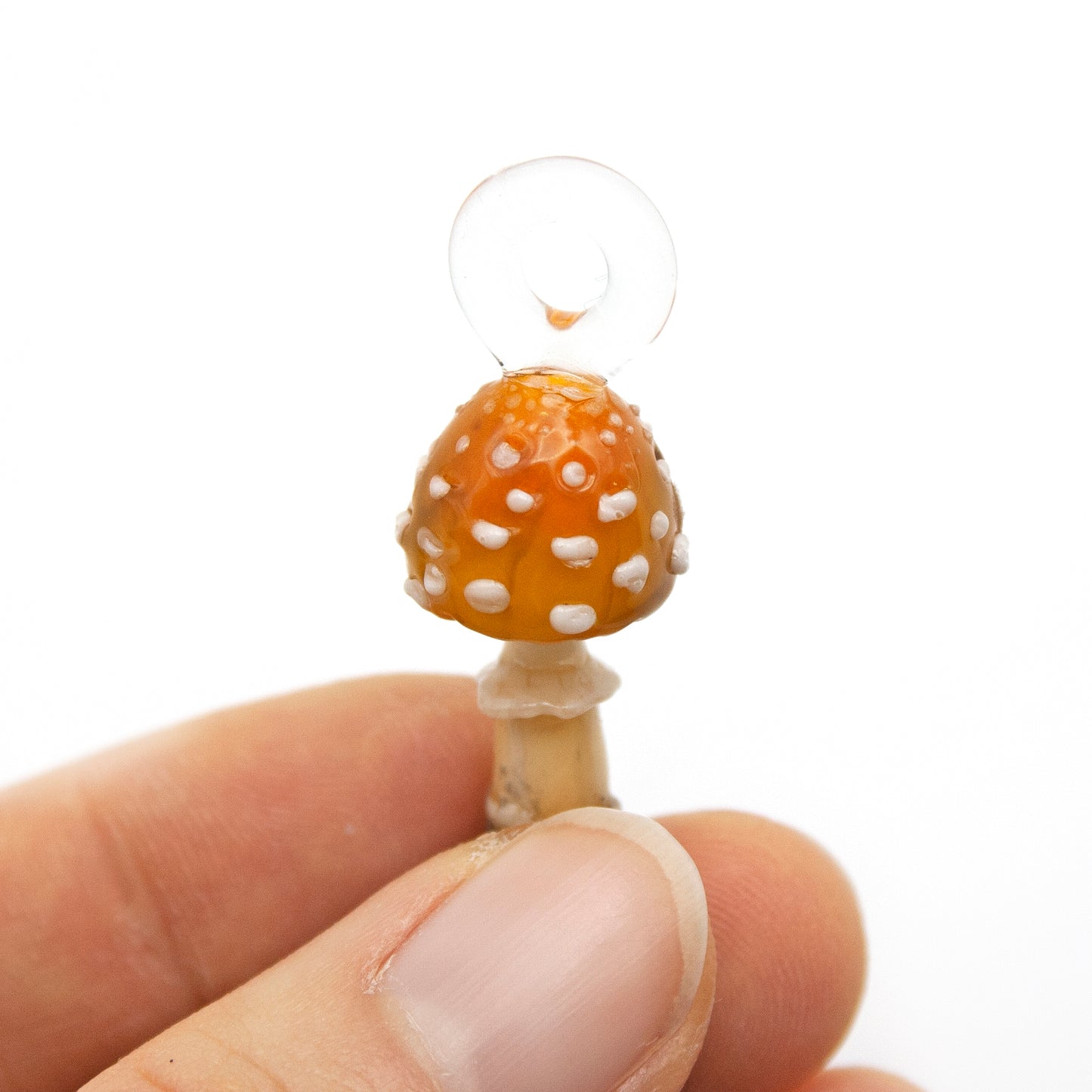 American Yellow Fly Agaric Pendant