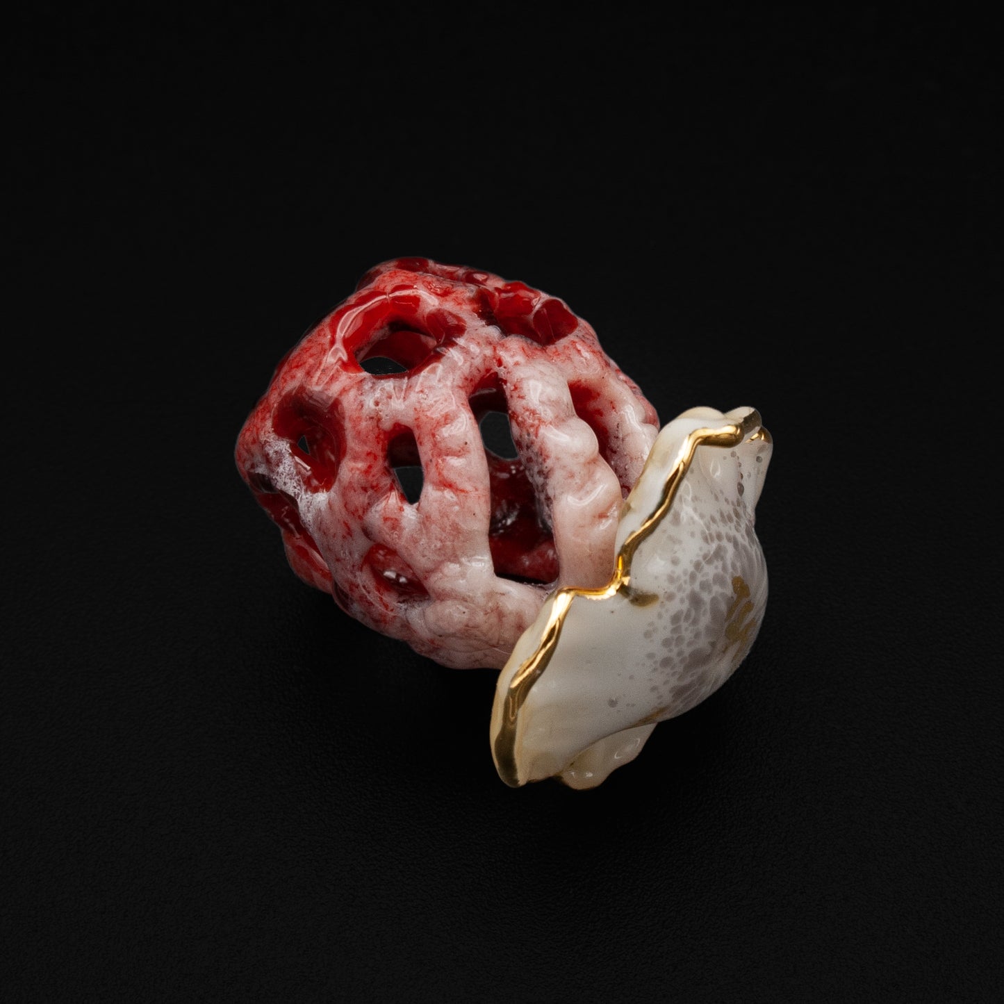 Basket Stinkhorn Pendant