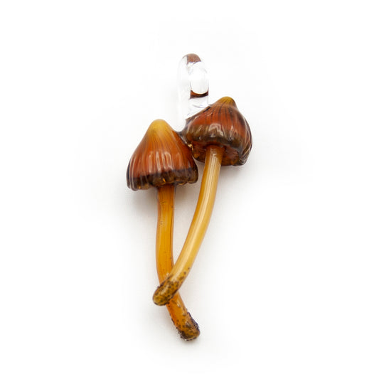 Pair of Magic Mushrooms Pendant